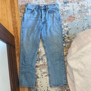 AGOLDE RILEY JEANS - light wash